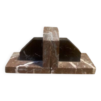 Marble Bookends – Art Deco Elegance