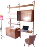 Royal System modular bookcase Poul Cadovius, Denmark 1960