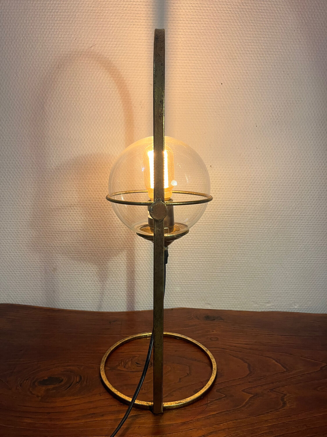Adjustable floor lamp, 2000s globe