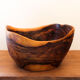 Saladier vintage en bois d'olivier Saint Paul