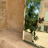 Vintage beveled mirror