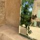 Vintage beveled mirror