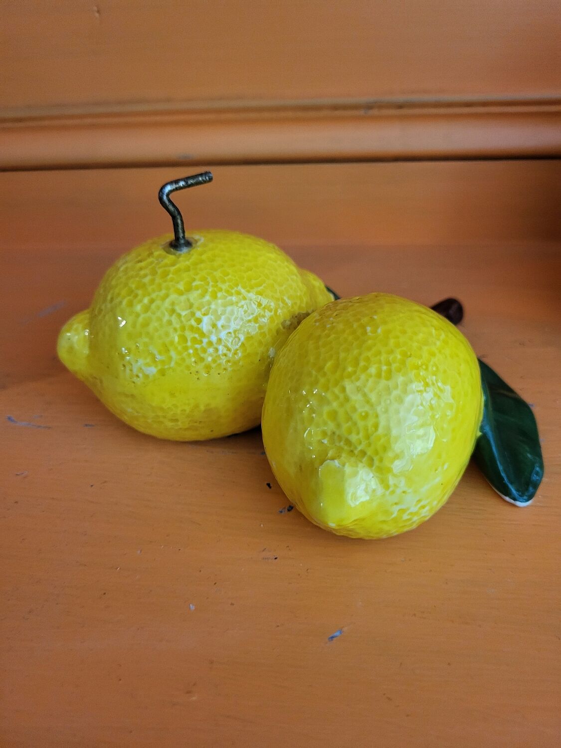 Porte torchon citron