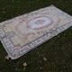 Vintage Turkish handmade rug 114x210 cm