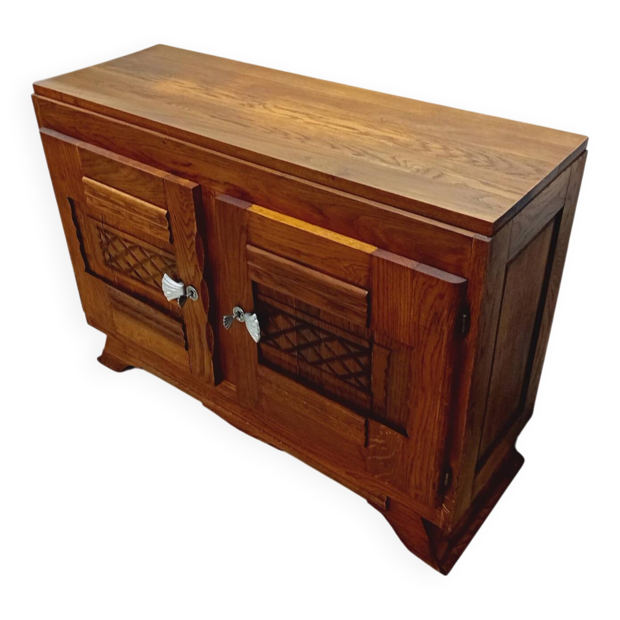 Enfilade / Buffet  vintage  Art Déco en chêne