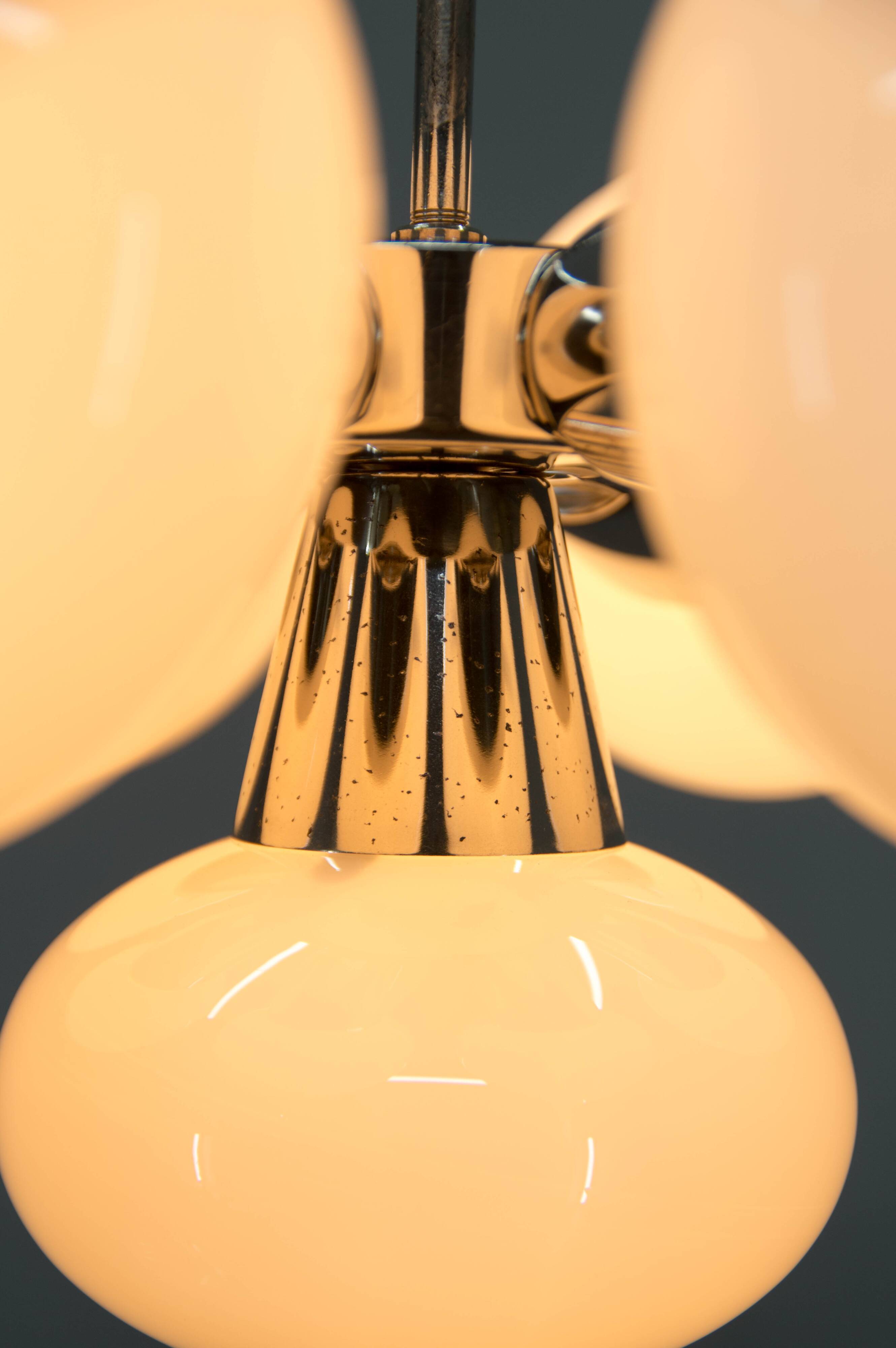 Space Age Chandelier Sputnik by Kamenicky Senov, 1970s