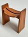 Iconic 'Jonte' stool in solid pine designed by Gilbert Marklund for Furusnickarn AB.