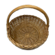Panier rond en osier
