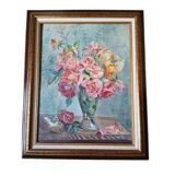 The bouquet of roses