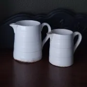 Pair of small jugs Utzschneider & Sarreguemines