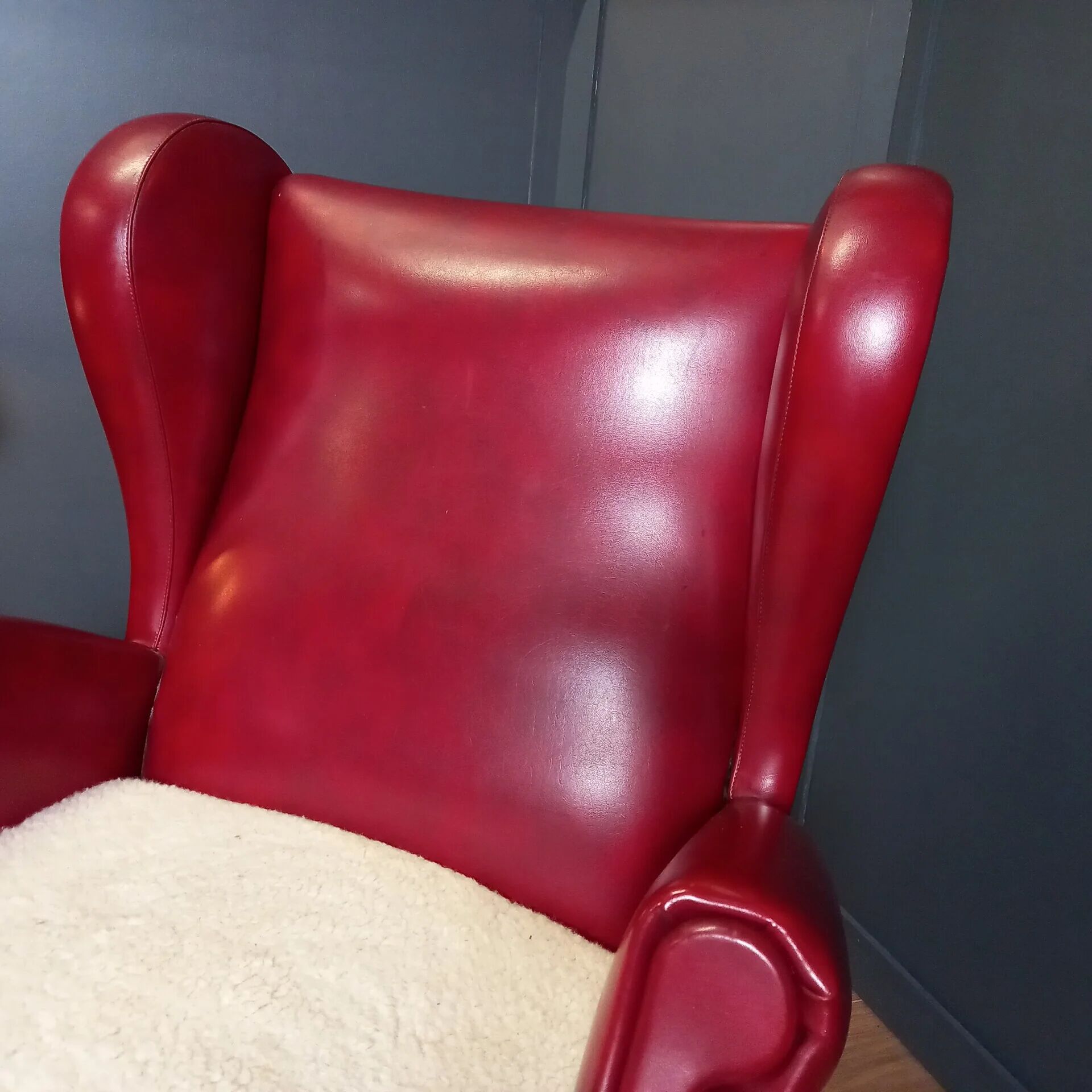 Chaise lounge vintage italienne