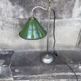 Antique industrial watchmaker/jeweler's lamp goes up and down