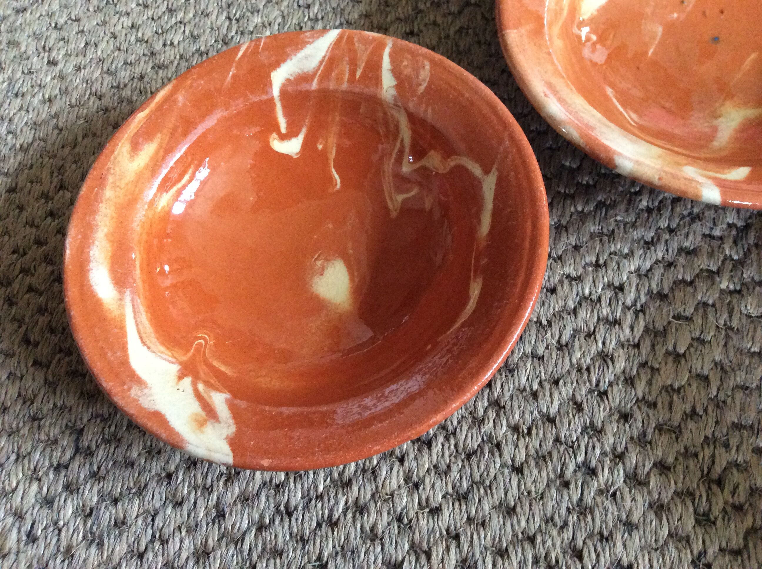 Series of 5 hollow plates