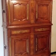 buffet with 2 bodies in solid oak
