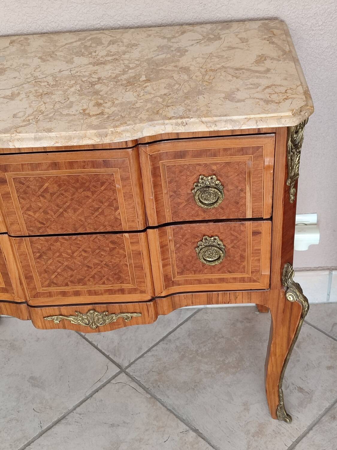 Louis XVI style chest of drawers