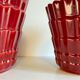 Pair of pots covers 30s ceramic france