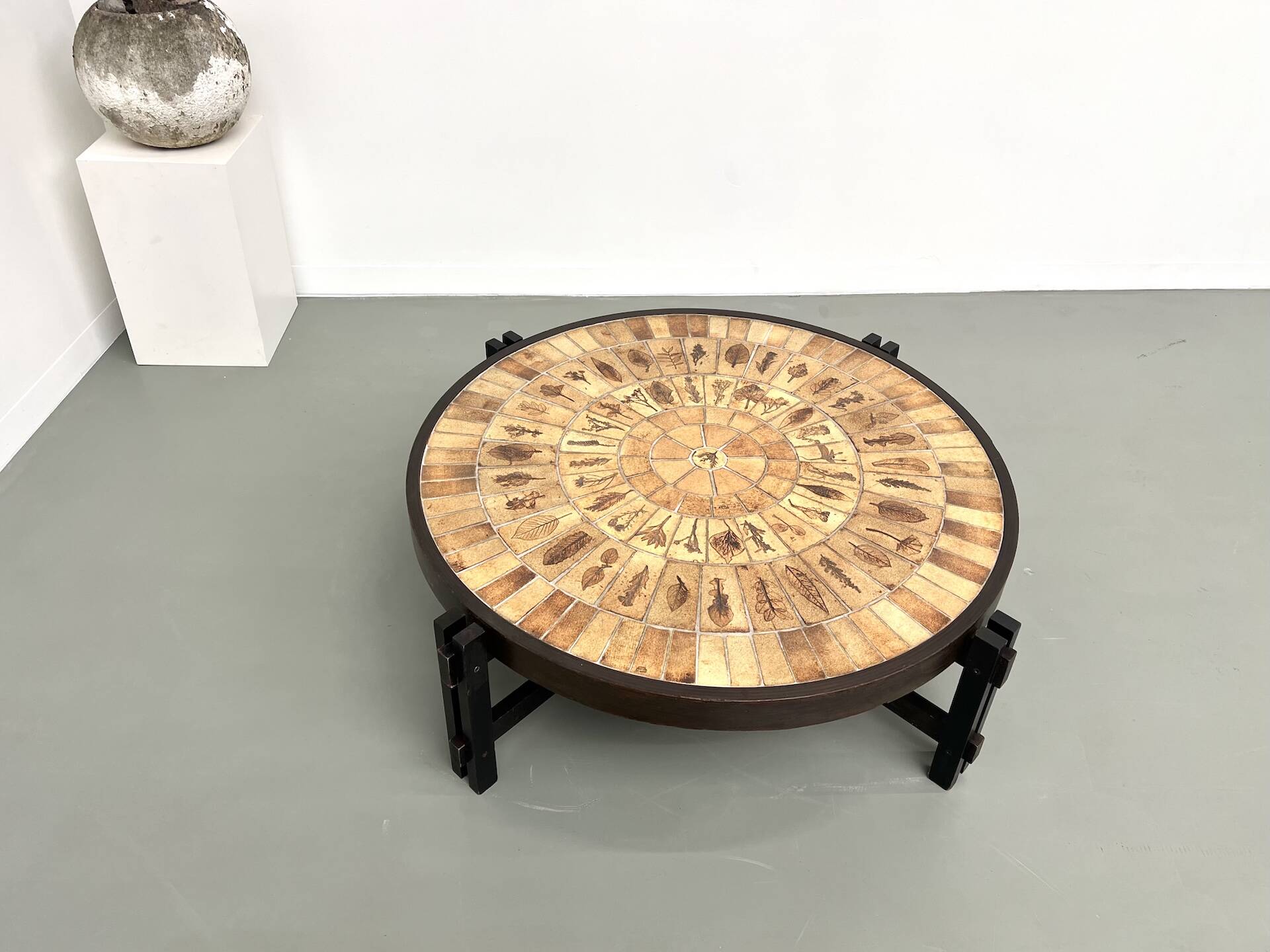 "Les Herbiers" coffee table by Roger Capron