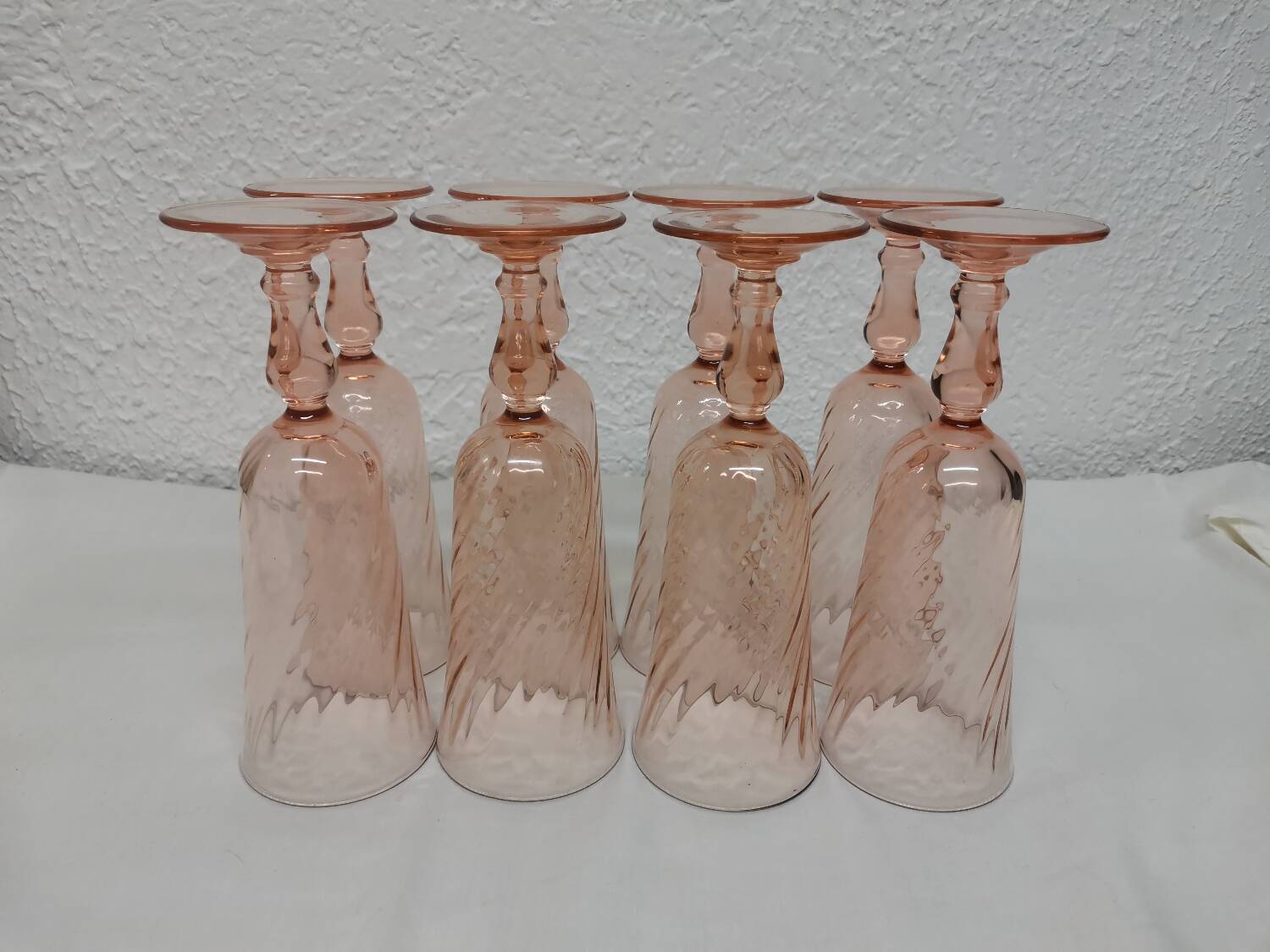 Rosaline champagne flutes