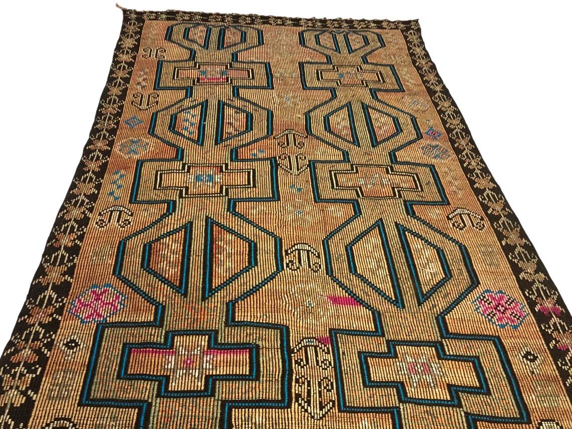 Kilim vintage kurde bohème