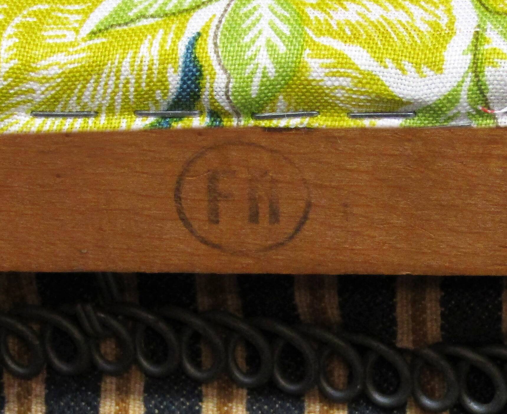 1940s Danish Lounge Chair by Orla Mølgaard Nielsen for Fritz Hansen