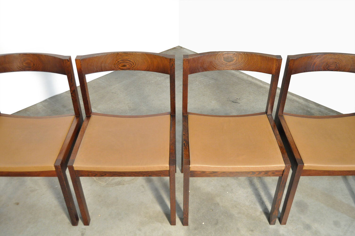 Set of 6 modern dining chairs by Gerard Geytenbeek for AZS furniture, Netherlands 1960s