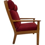 GE 265A oak chair by Hans J. Wegner for Getama