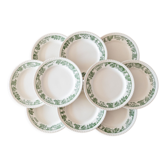 10 flat plates Caves St Morand