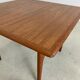 MidCentury Teak Coffee Table with Seagrass by Trioh Denmark, 1960s