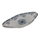 Blue and green iron clay bowl, “Mignon” model, H & Cie Sarreguemines