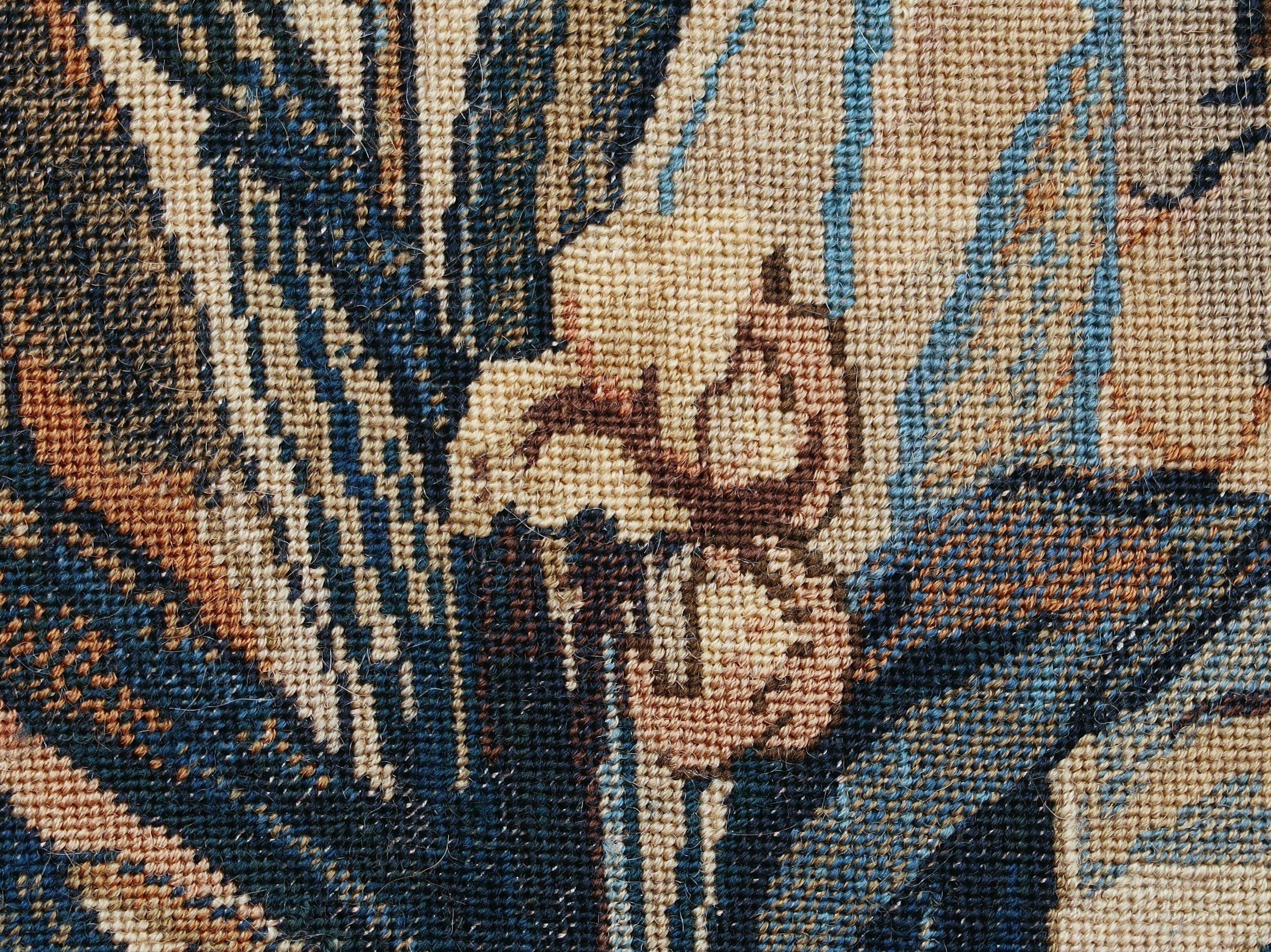 Tapisserie à pointe d’aiguille 1900