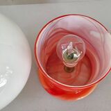 Lampe de table en verre de Murano 1960