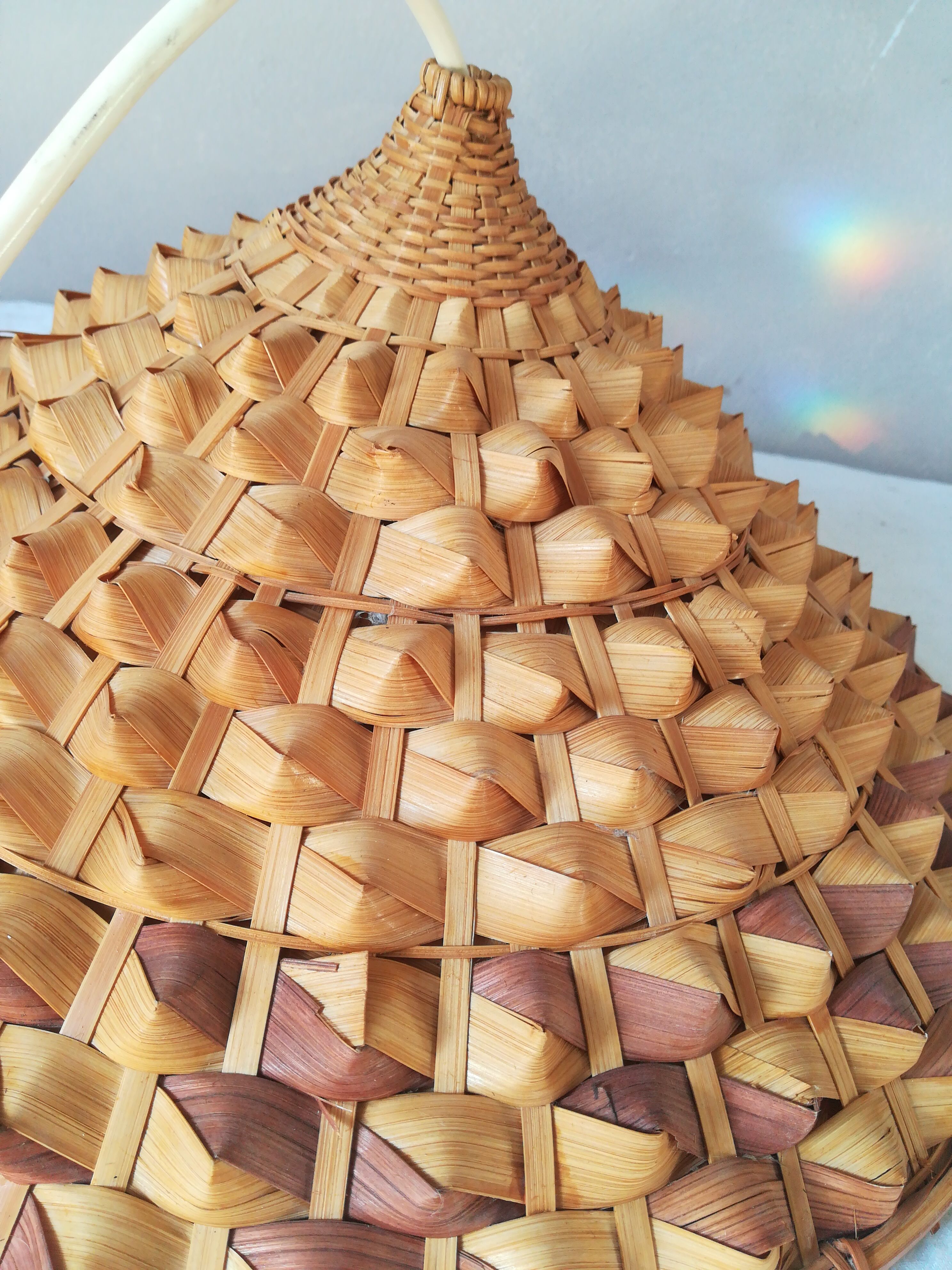 Natural fibre hanging