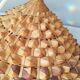 Natural fibre hanging