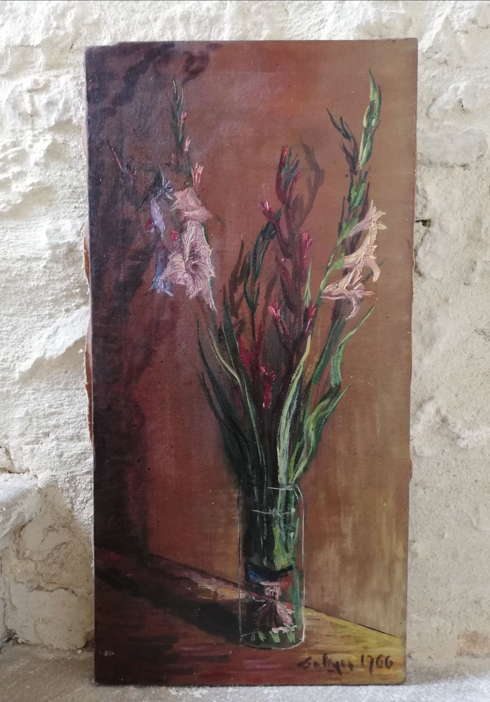 Flower bouquet painting