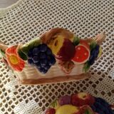 Bonbonnière, jam maker in polychrome slip
