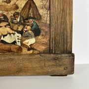 Large Painting Chromolithography Renaissance Bruegel the Elder 16th Century