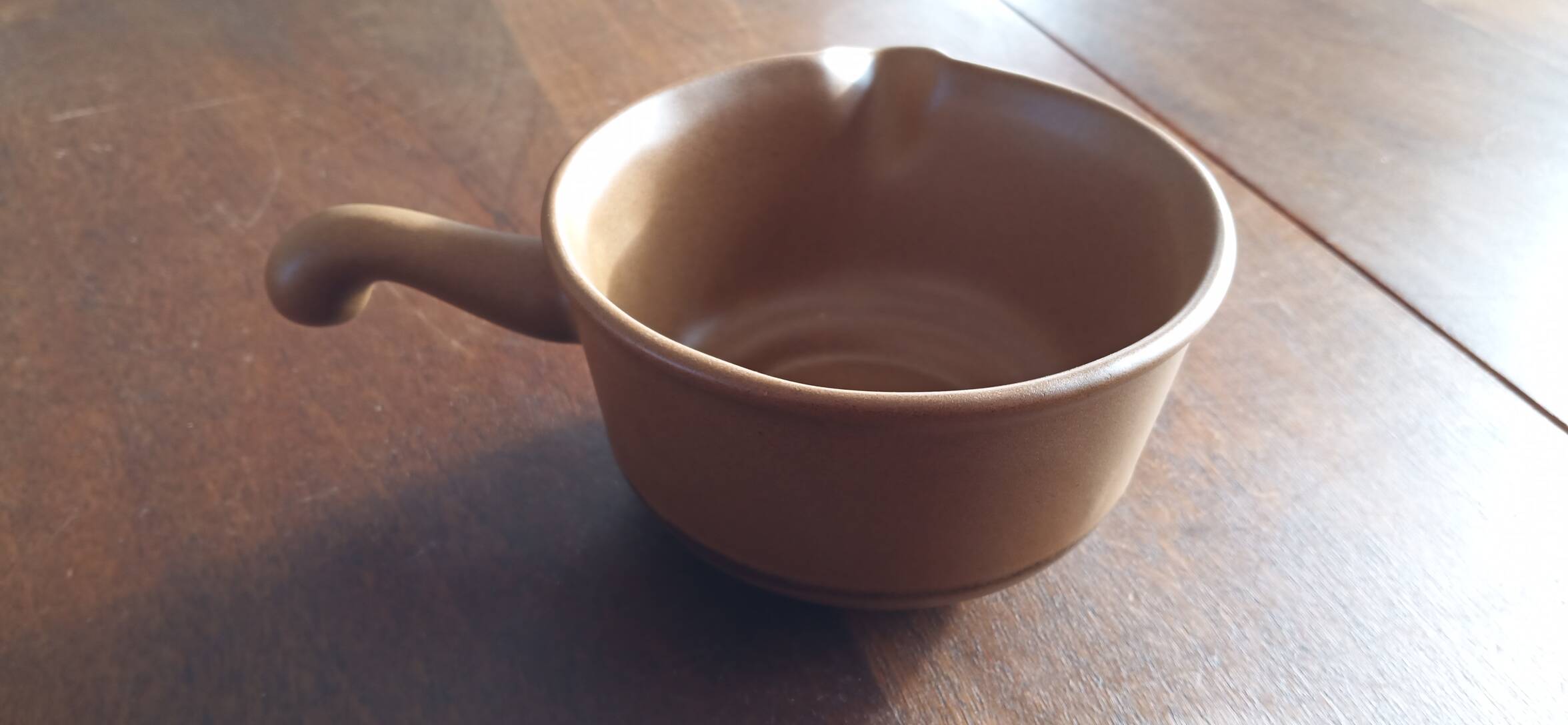 Sarreguemines cream pot