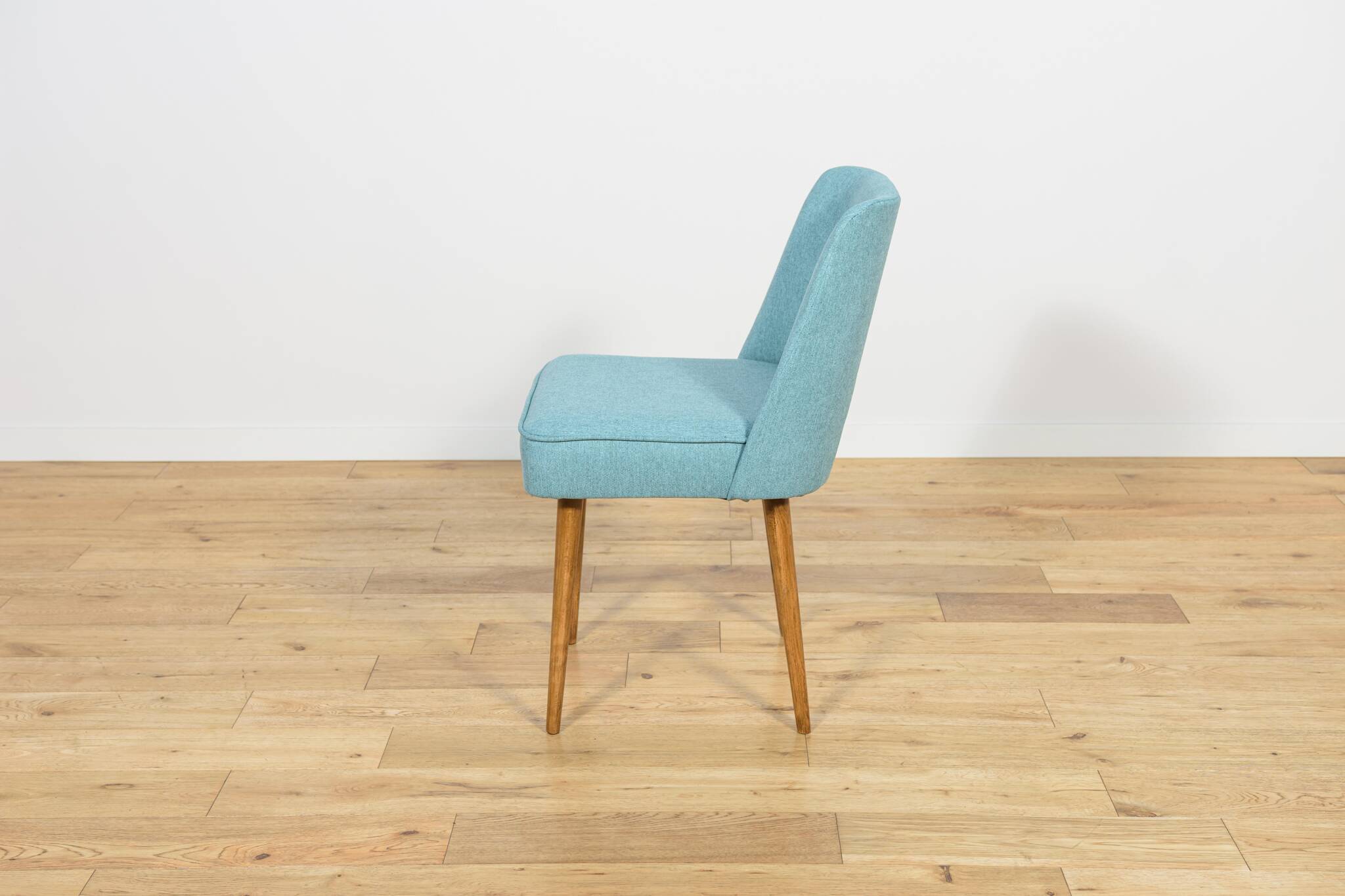 Shell chairs from Bydgoszcz furniture factory, 1960s, Poland set of 6