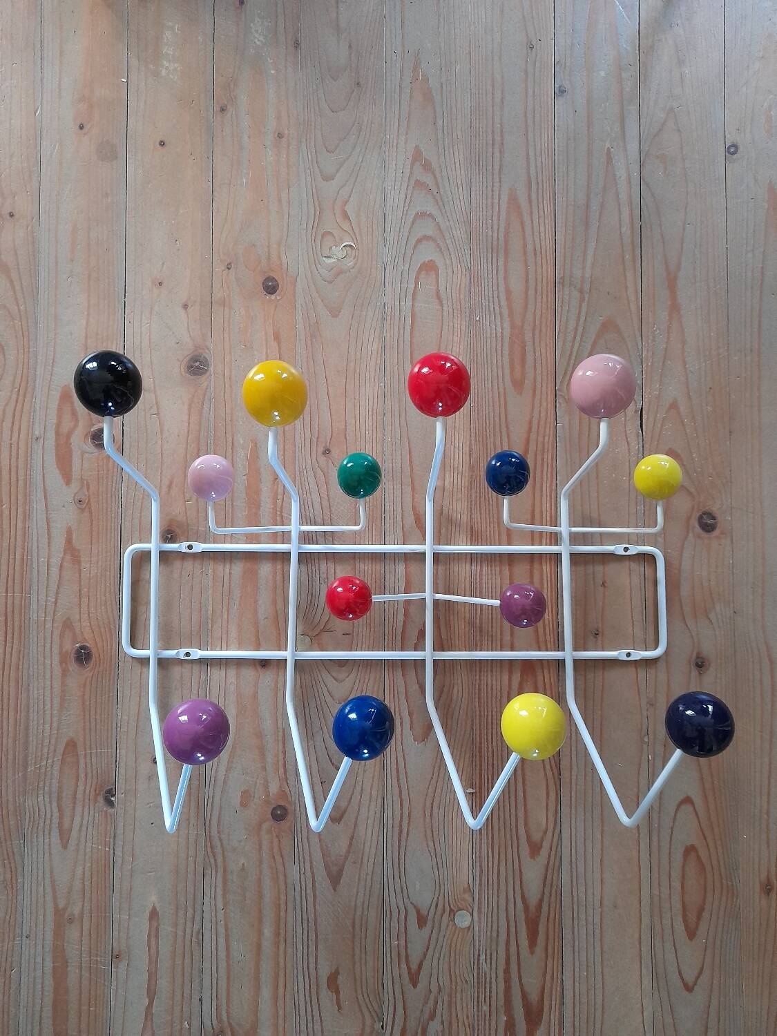 Wall coat rack Hang it all by Eames for Vitra