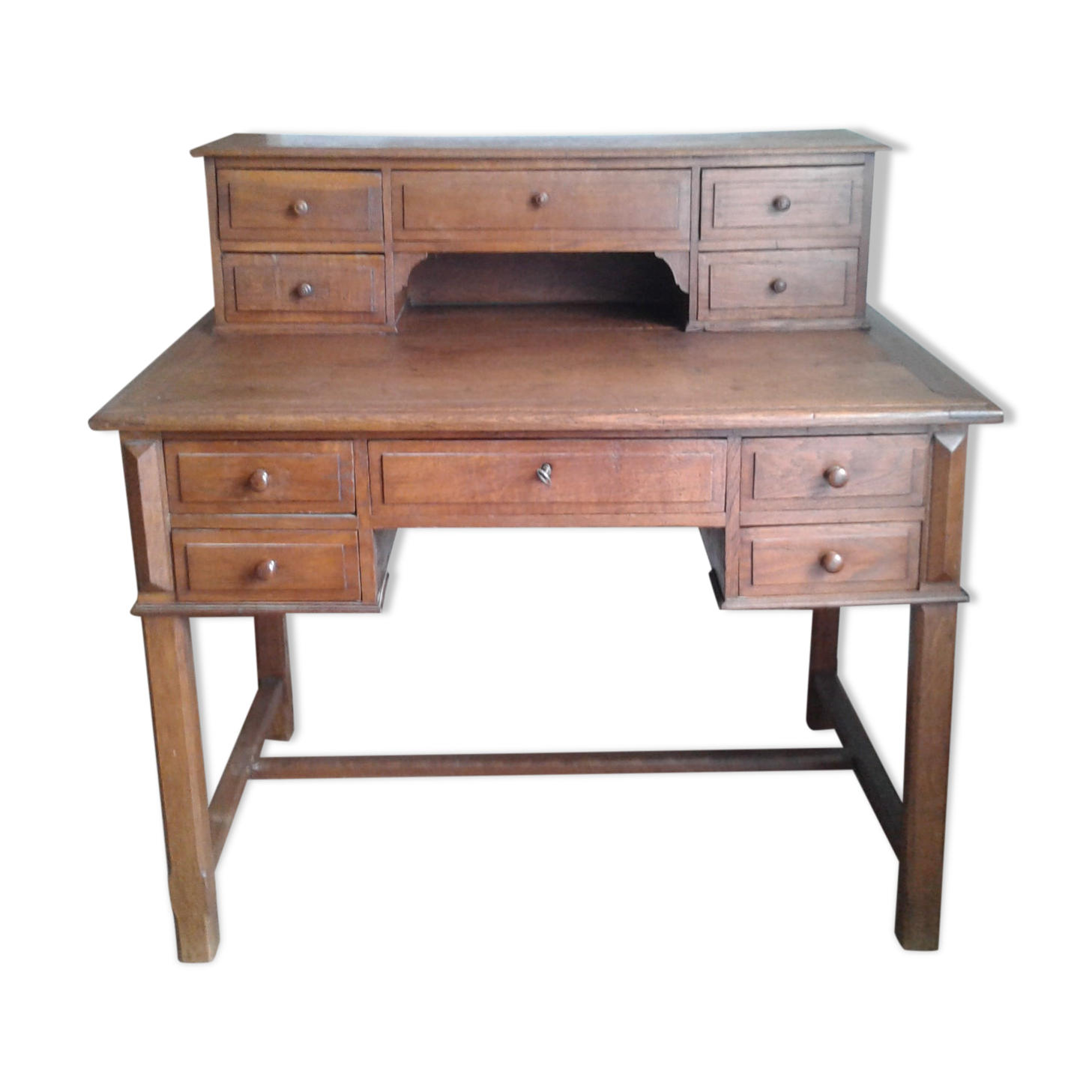Oak desk from the 1950s