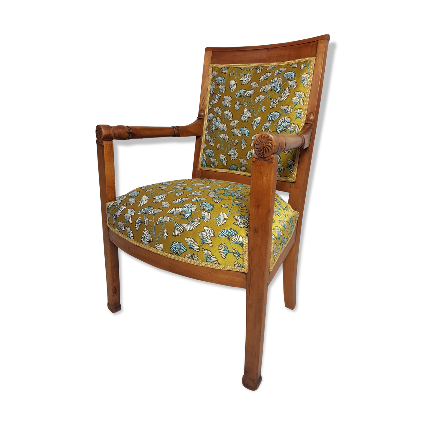 18th-century chair board and Biedermeier chair