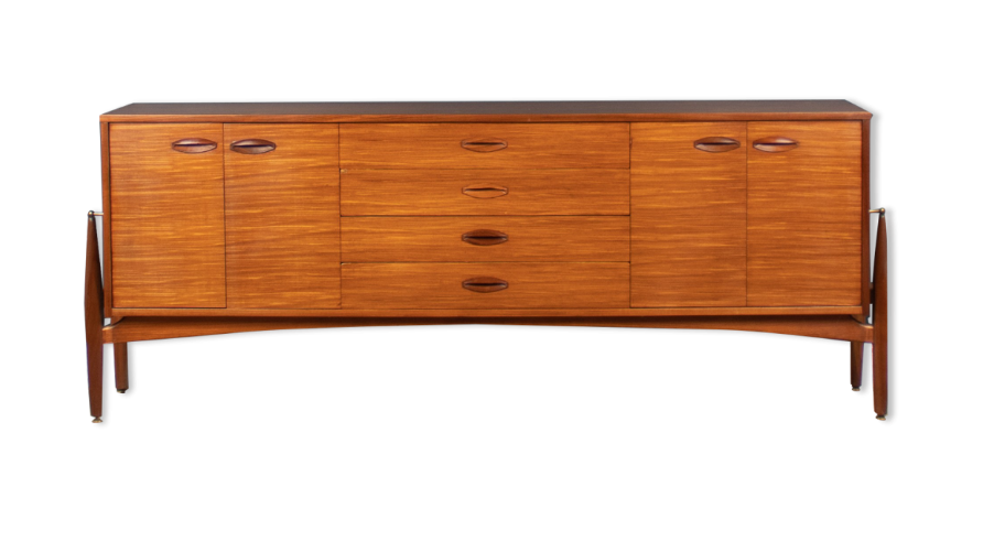 Restored 1960s Retro Teak Elliots Of Newbury EON Mid Century Retro Sideboard