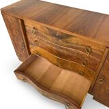Italian Art deco walnut sideboard
