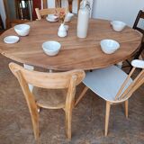 Oval table