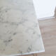 Marble and brass coffee table