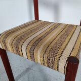 4 Scandinavian teak chairs, Denmark 60s