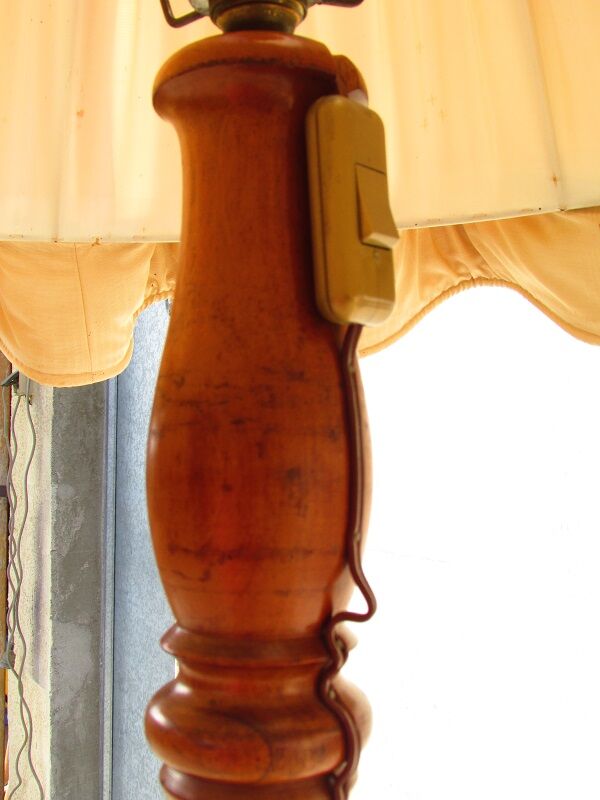 Vintage lamppost from the 60s-70s