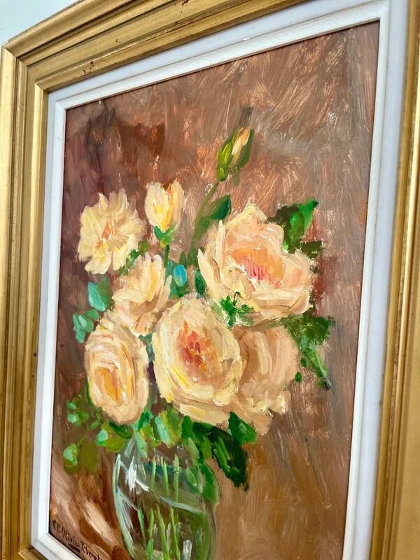 Flower bouquet painting