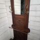 Antique coat rack in solid oak