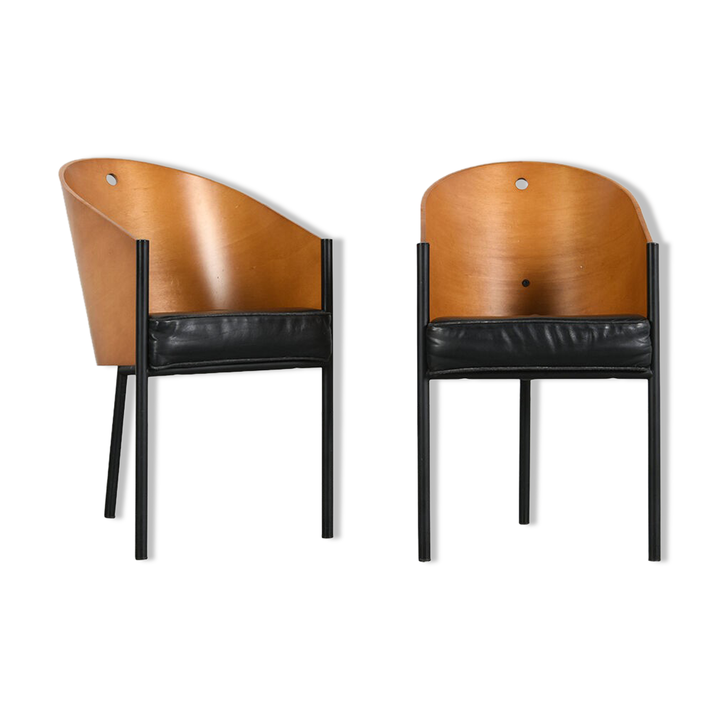 Paire de fauteuils Costes par Philippe Starck